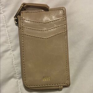 Hobo Tan Leather Card Holder